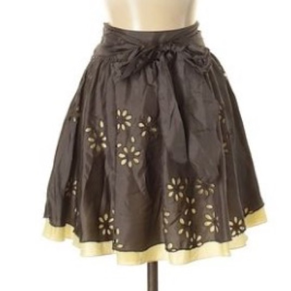 Tara Jarmon 100% Silk Skirt XS -OBO